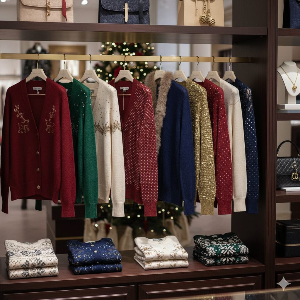 Porter le pull de Noël avec élégance (sans le kitsch) 1 pull-femme